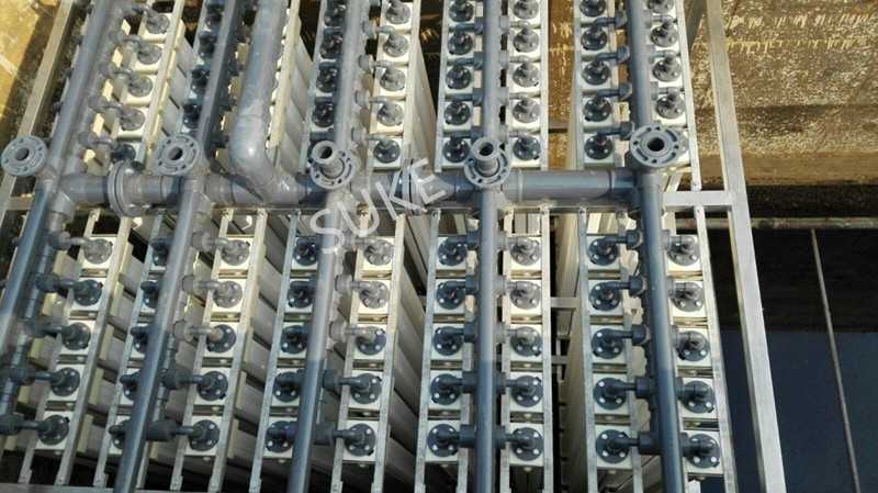 浙江紹興某印染廢水1500m3/d MBR 項目